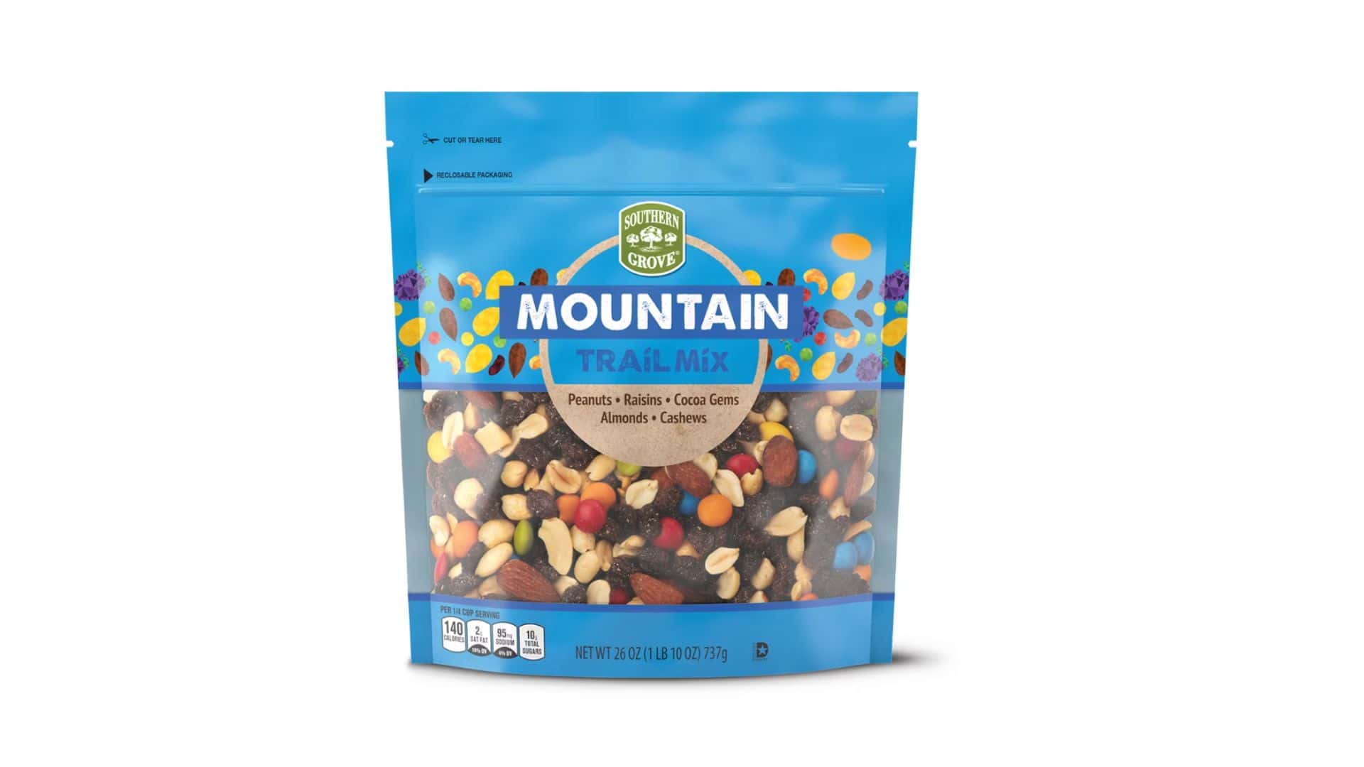 Mountain trail mix