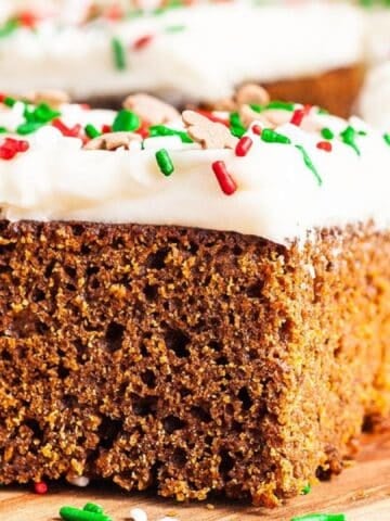 Old Fashioned Gingerbread Cake.