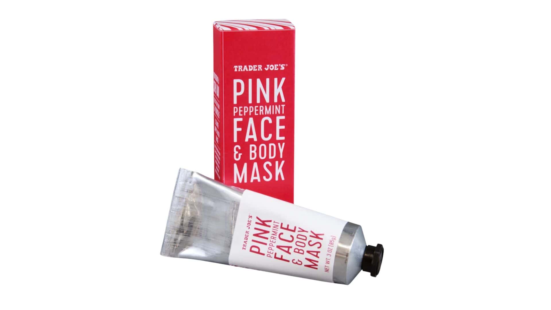 Pink peppermint face and body mask
