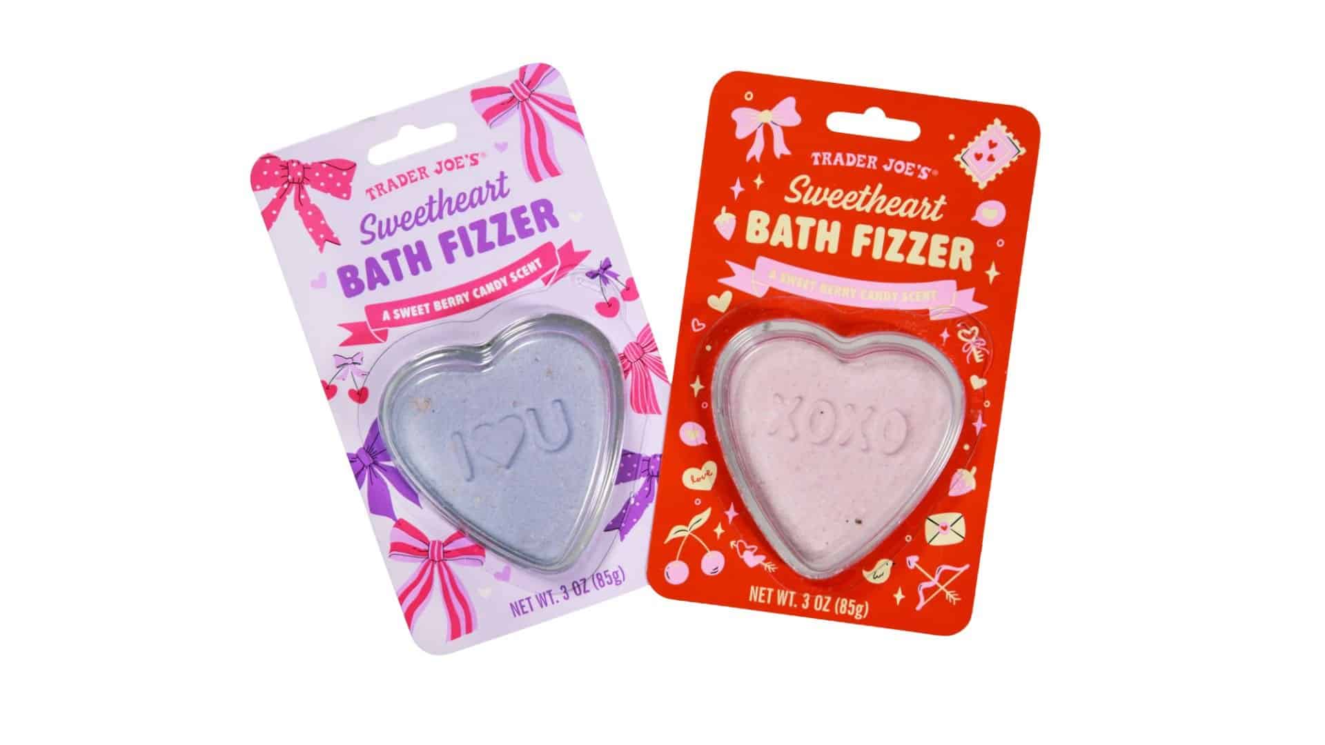 Sweetheart bath fizzer