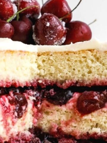 White Forest Cake.