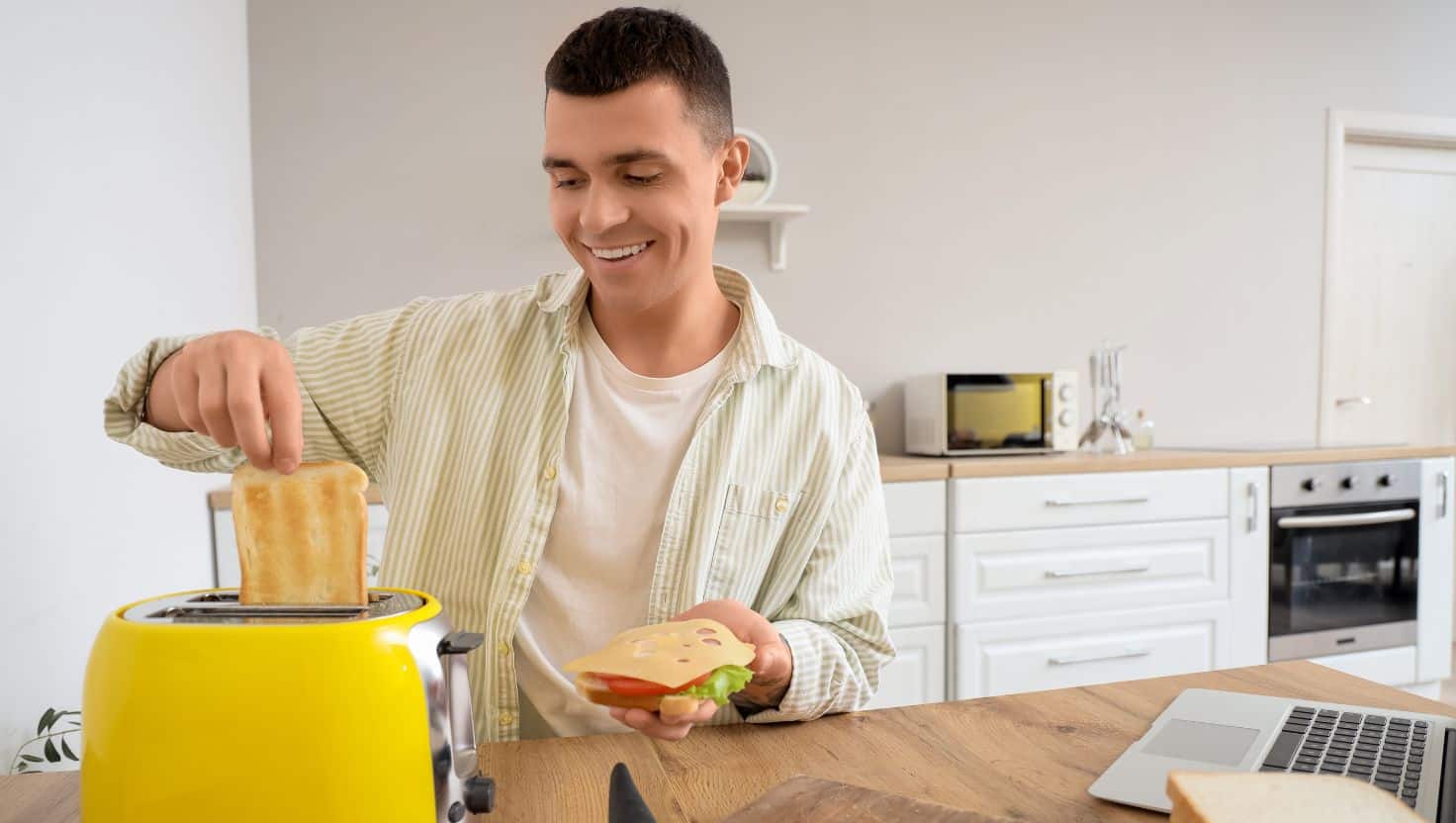 man in the kitchen