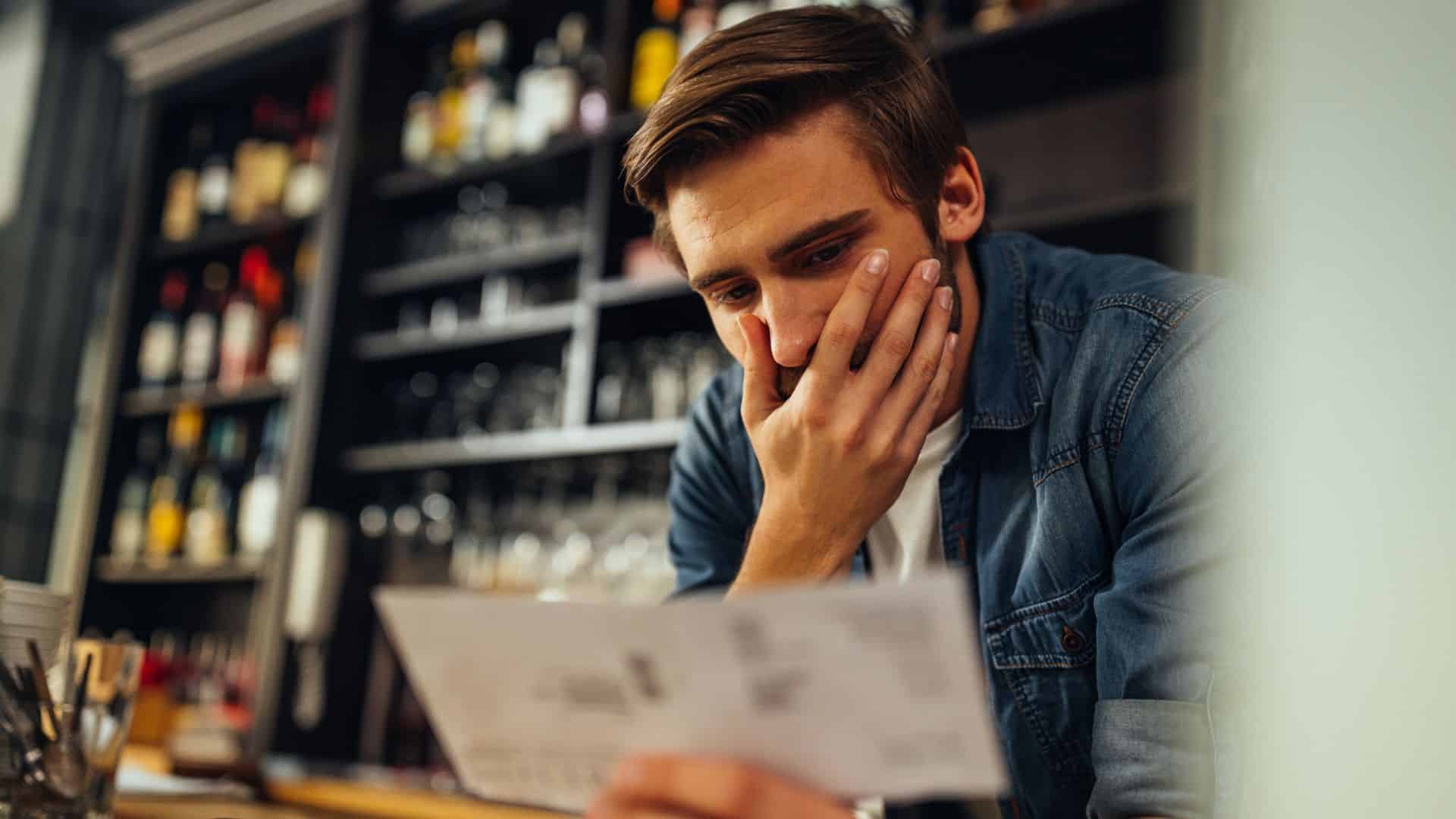 restaurant bill