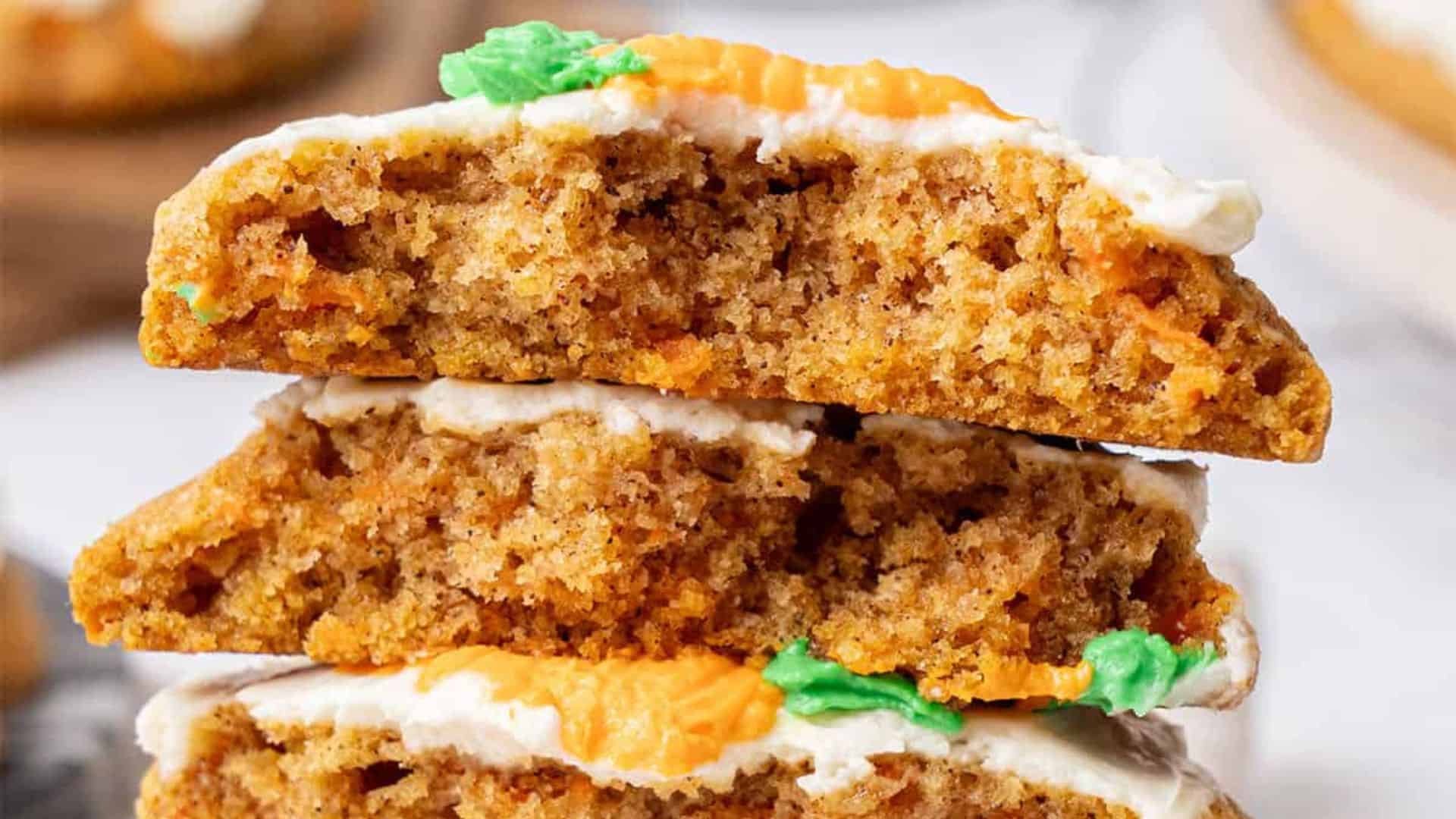 Carrot Cake Cookies.