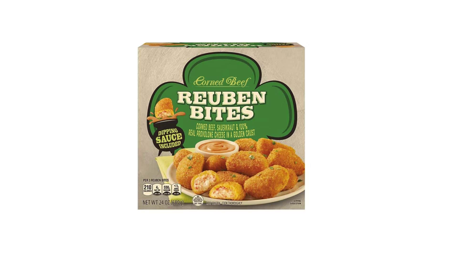 Corned beef reuben bites