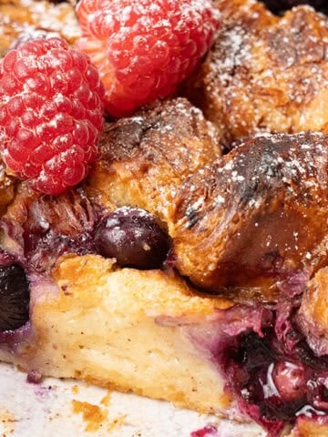 Croissant French Toast Casserole