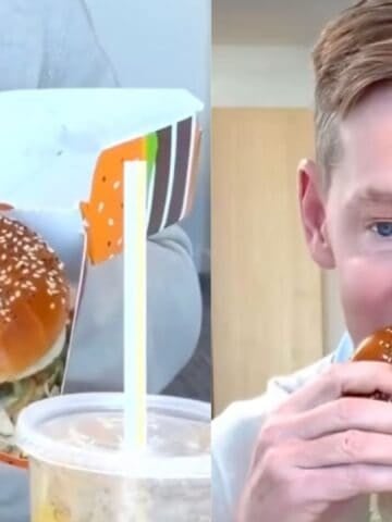 Mcdonald's CEO burger