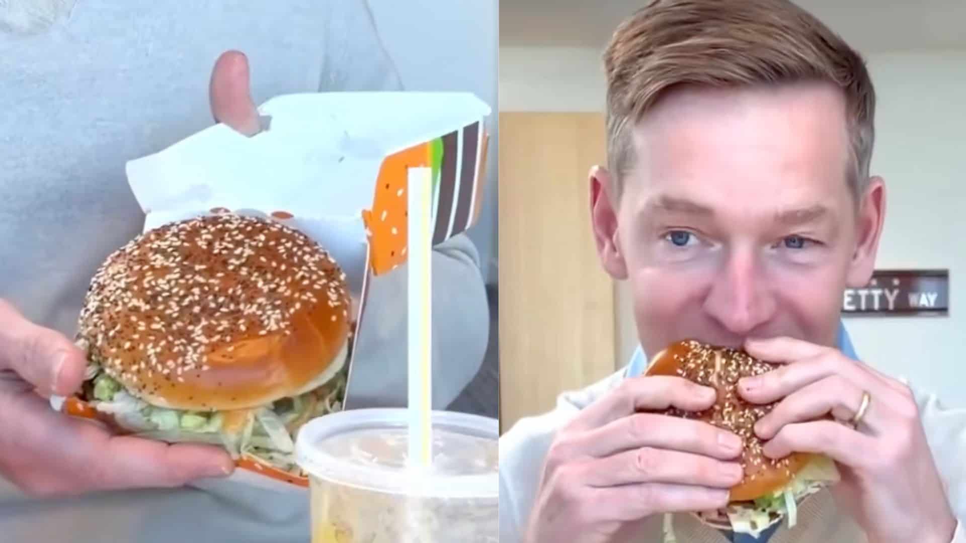 Mcdonald's CEO burger