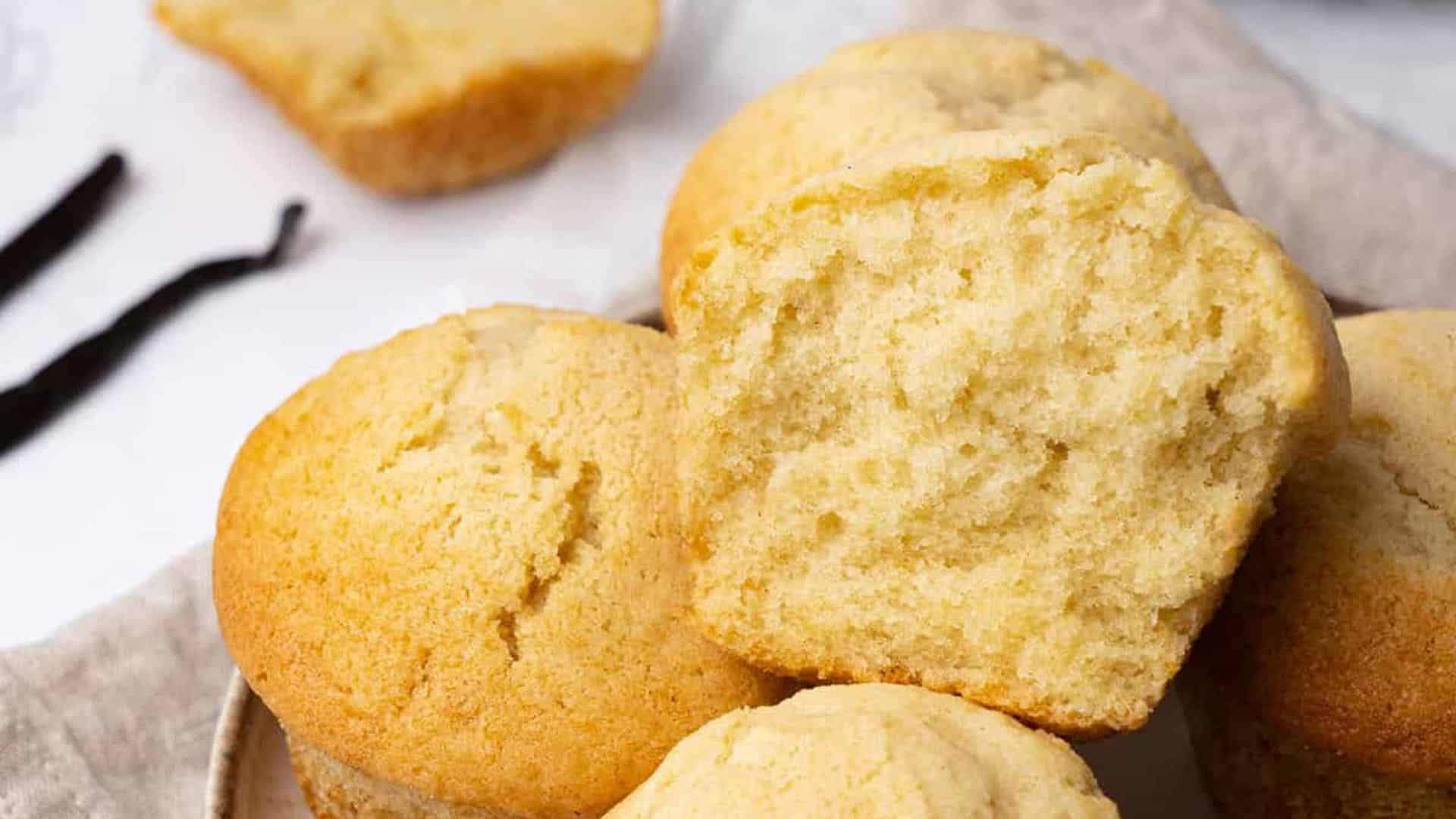 Vanilla Muffins.