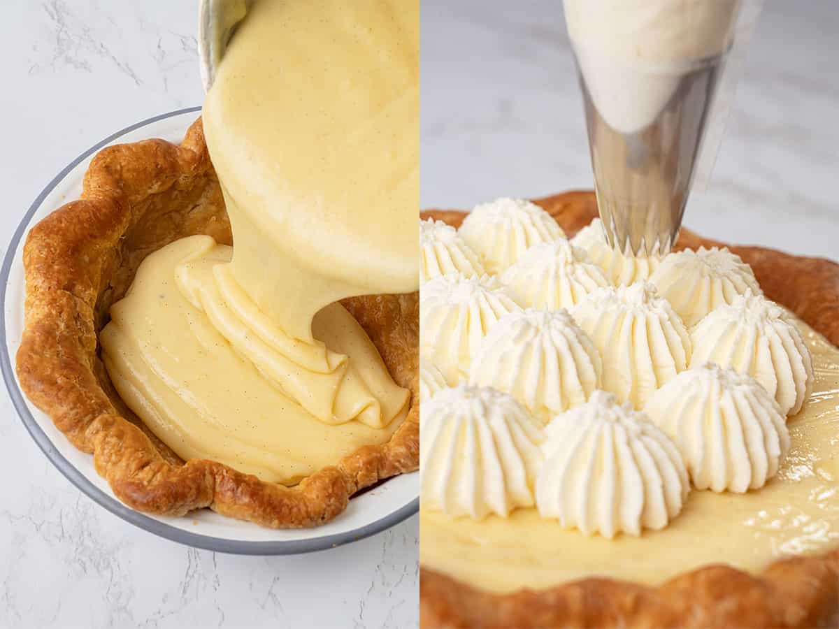 Vanilla Pie decoration.