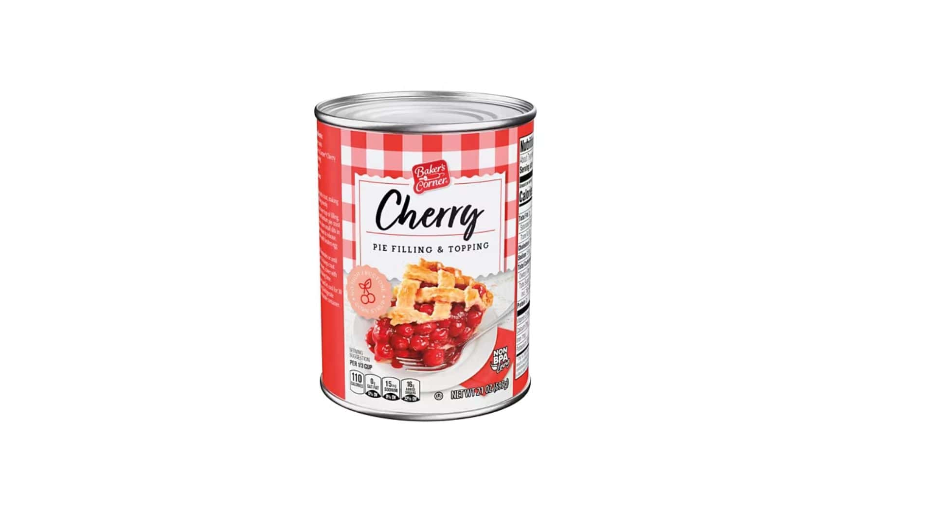Cherry pie filling and topping