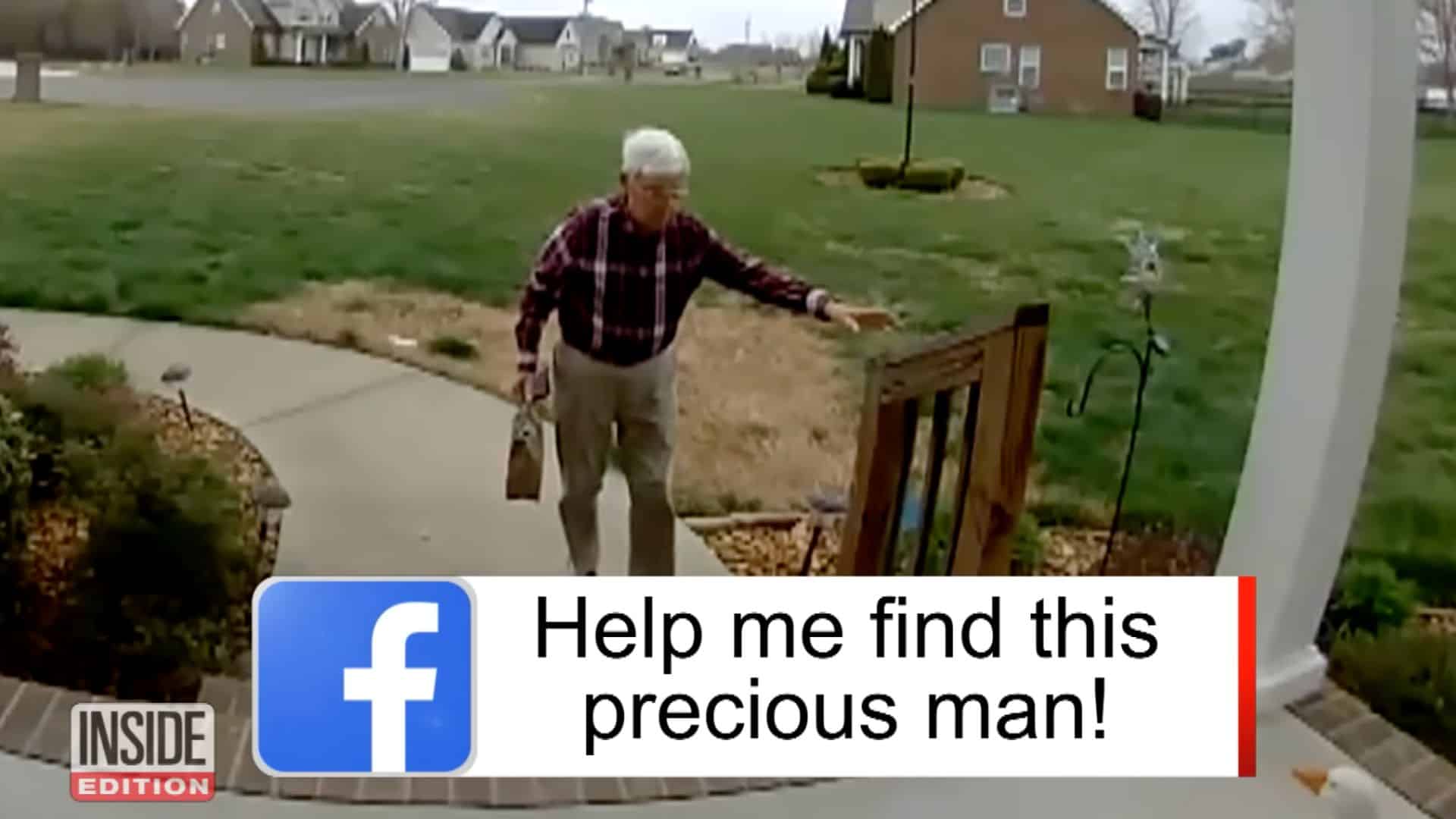 door dash driver elderly man