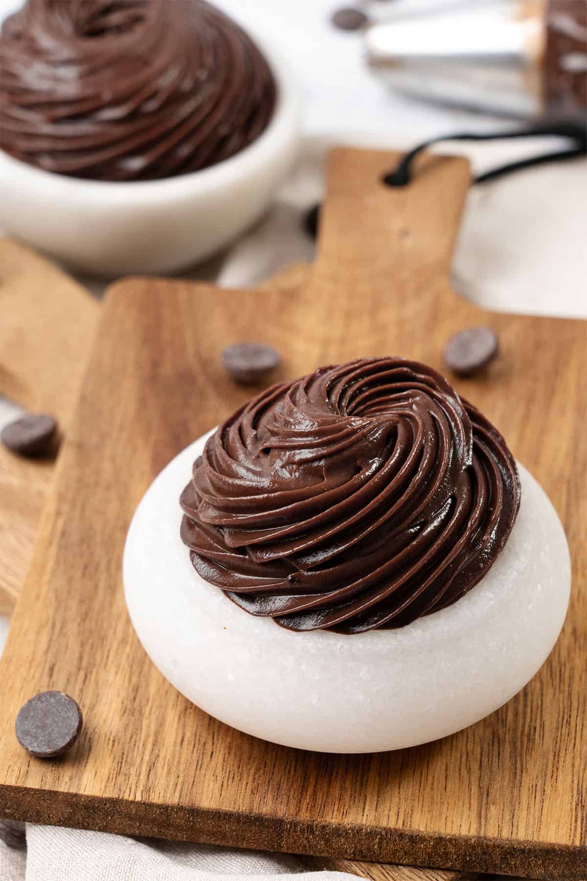 Chocolate pastry cream.