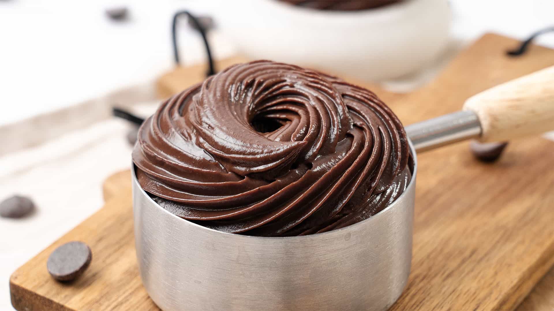 Chocolate pastry cream.