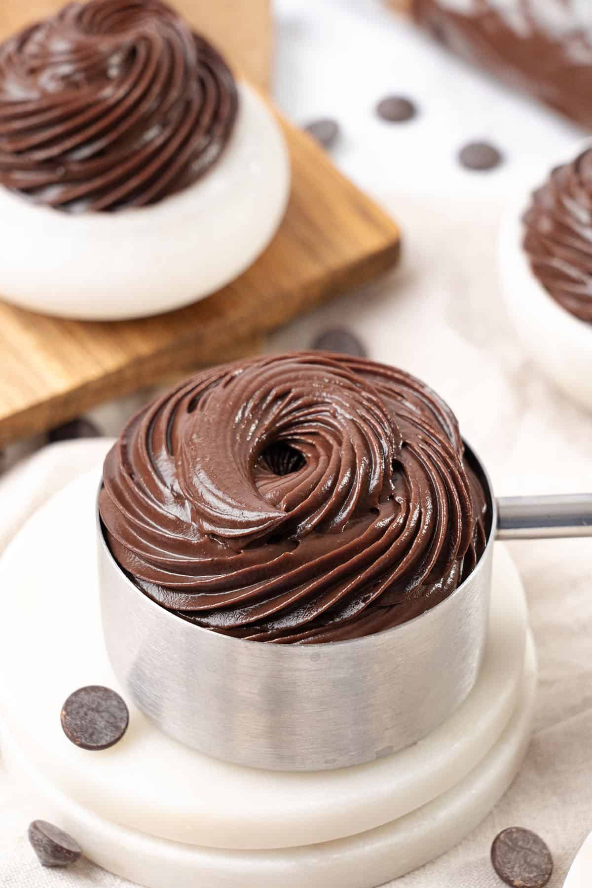 Chocolate pastry cream.