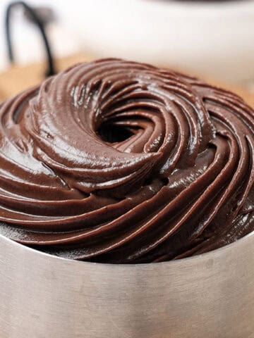 Chocolate pastry cream.