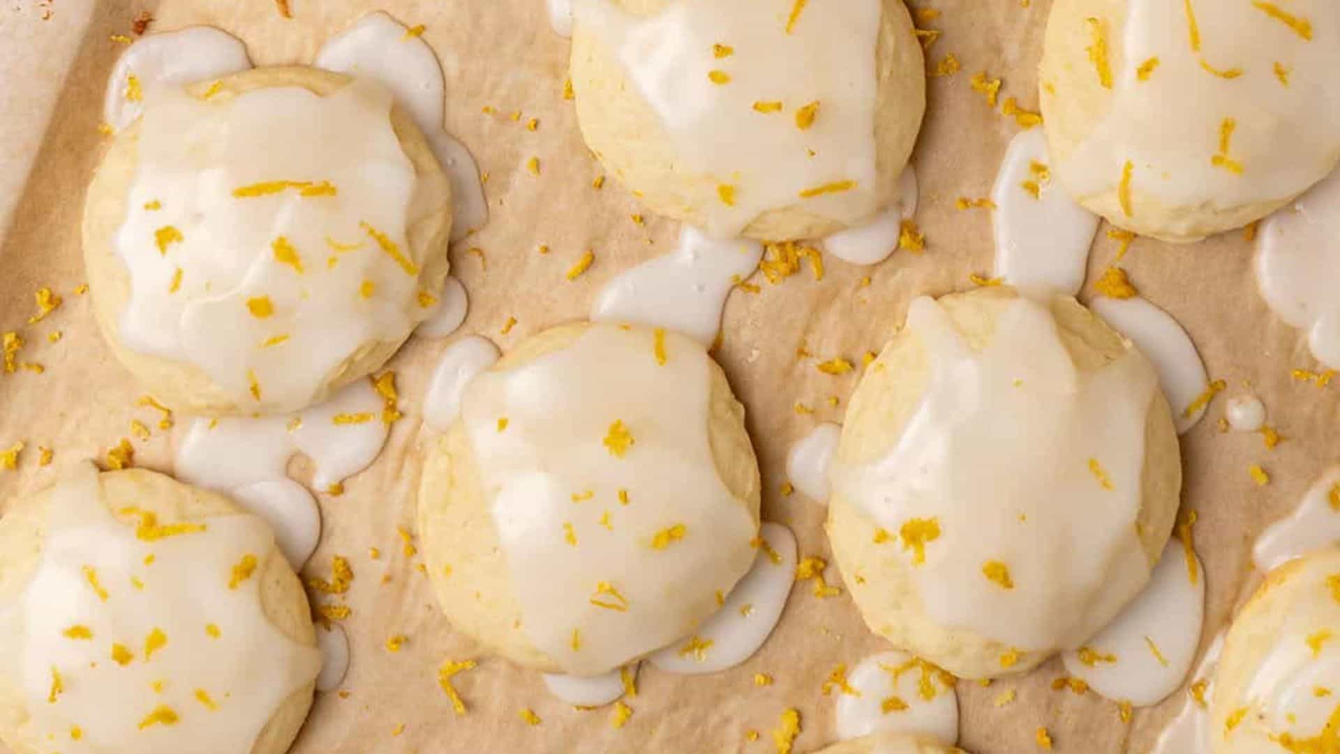 Lemon Ricotta Cookies.