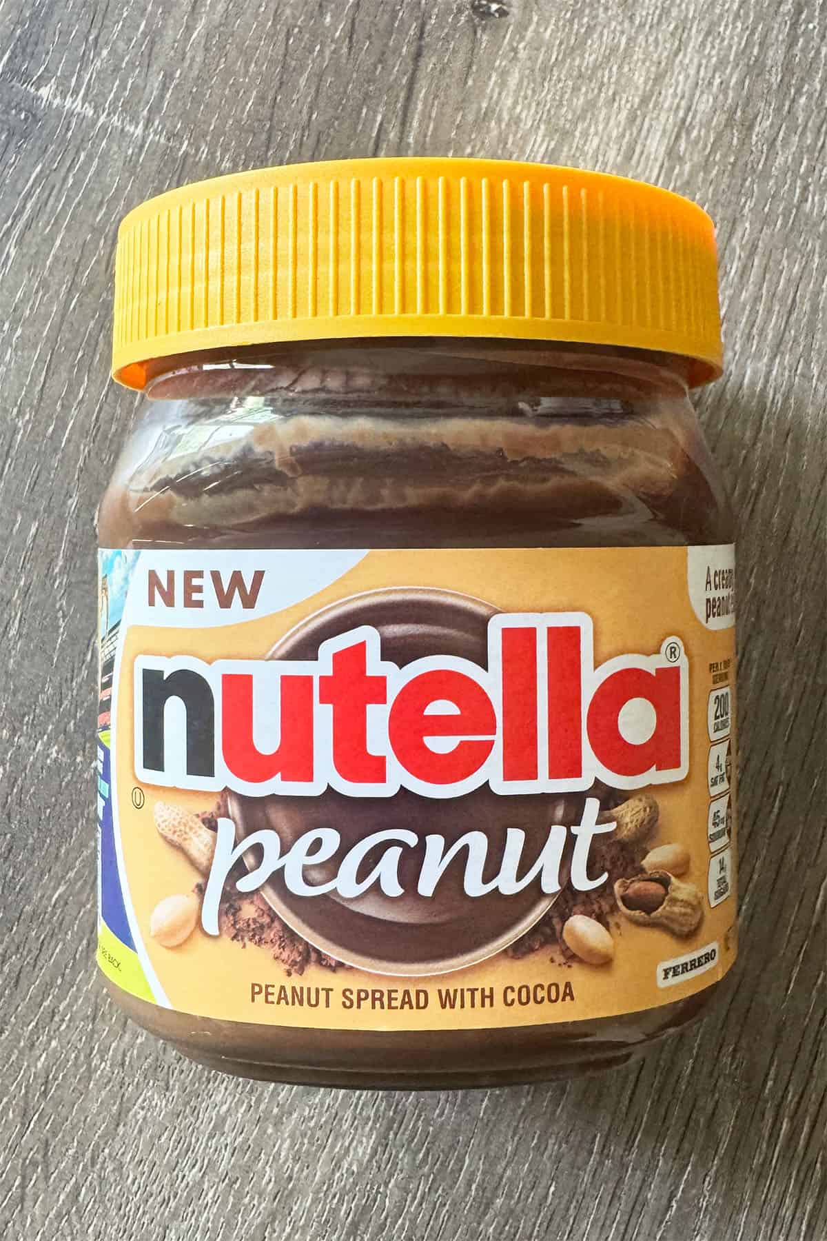 Nutella Peanut taste test