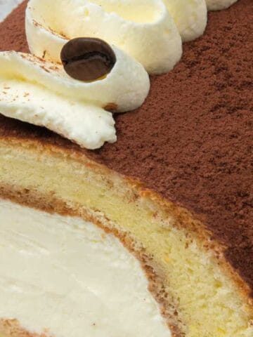 Tiramisu Cake Roll..