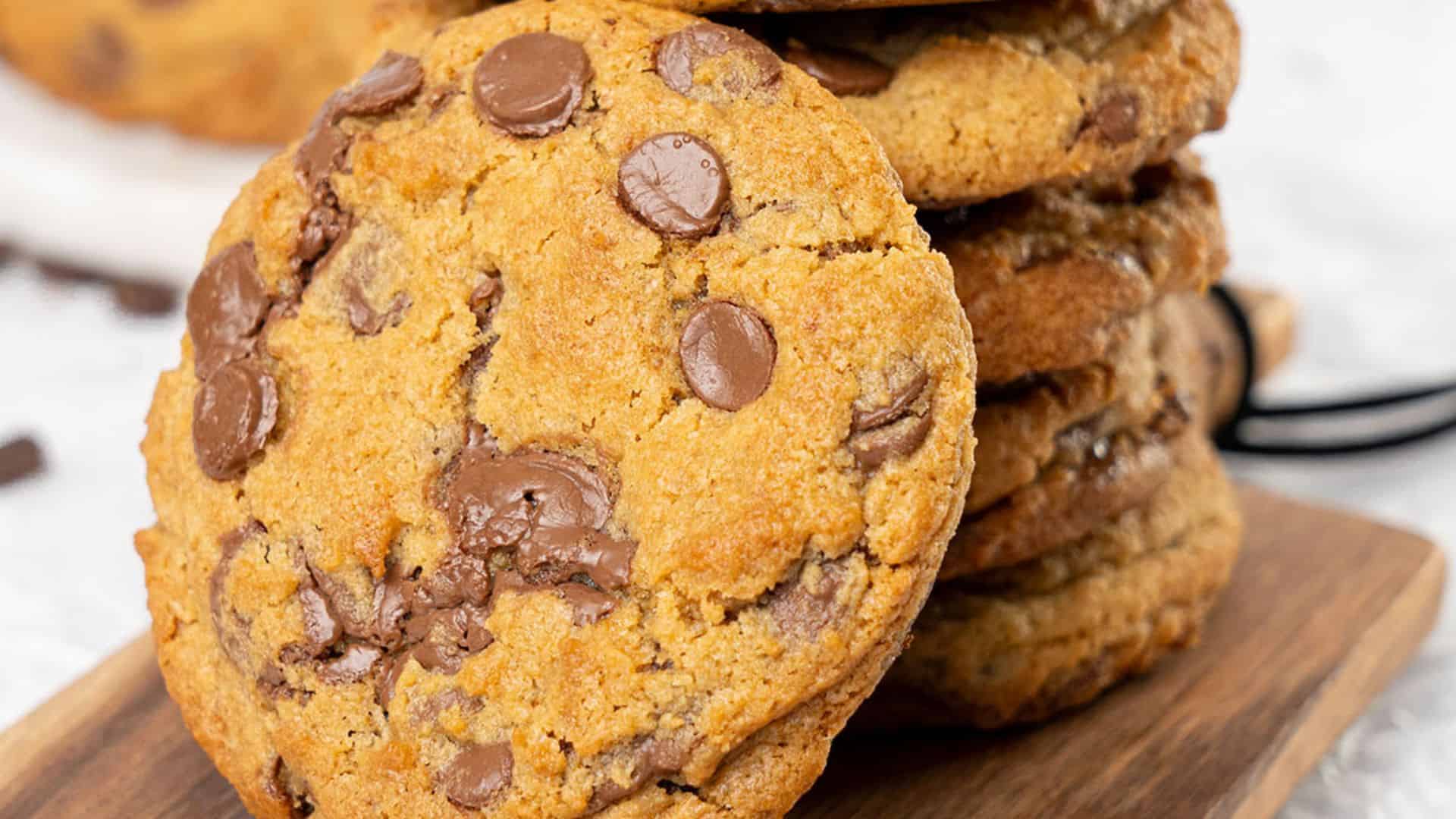 Cream Cheese Chocolate Chip Cookies.