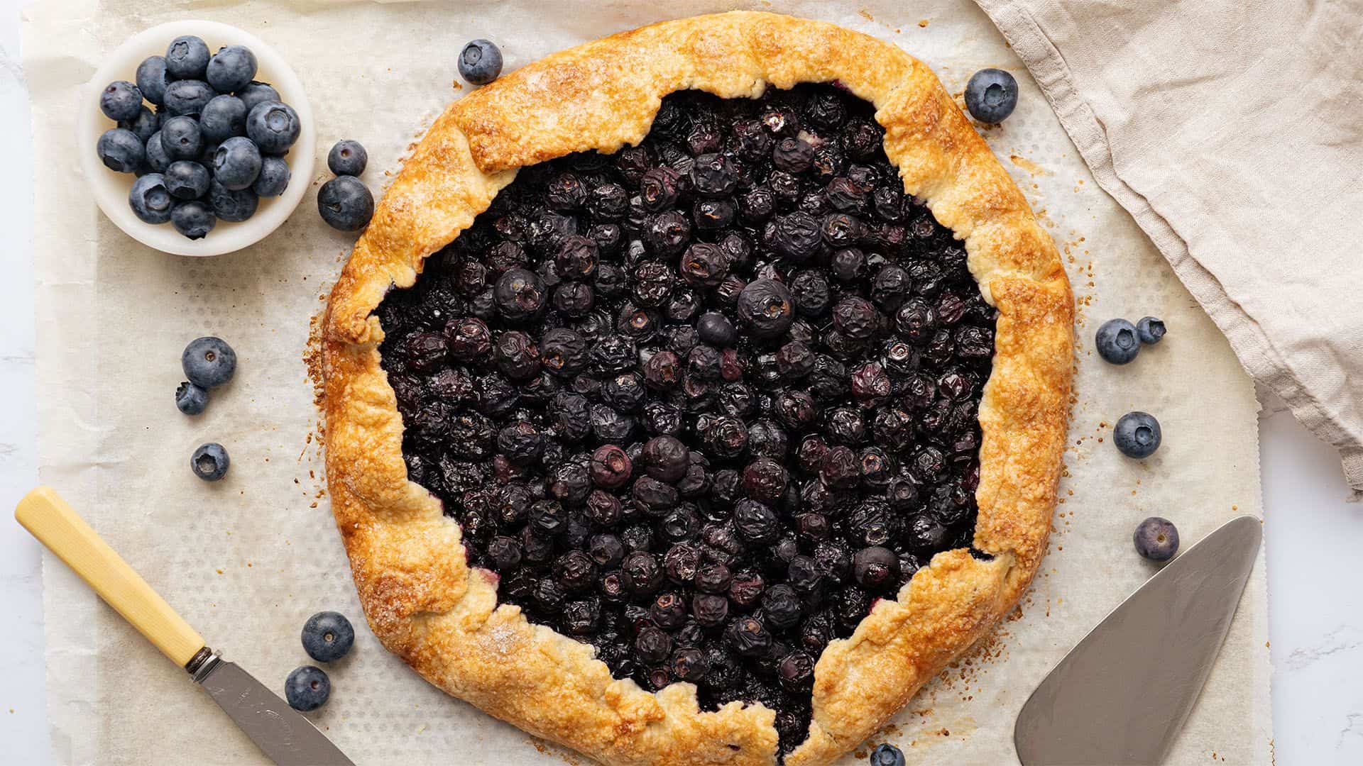Blueberry Galette