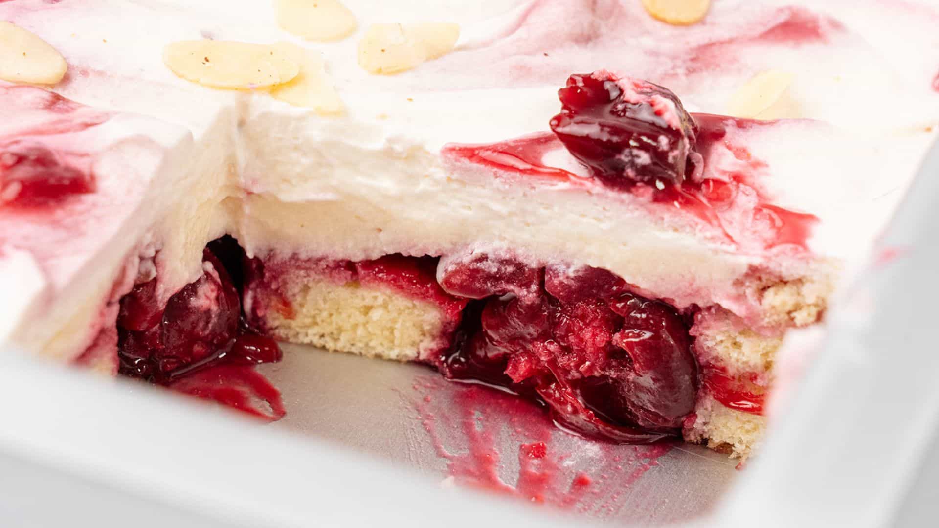 Cherry heaven on earth cake