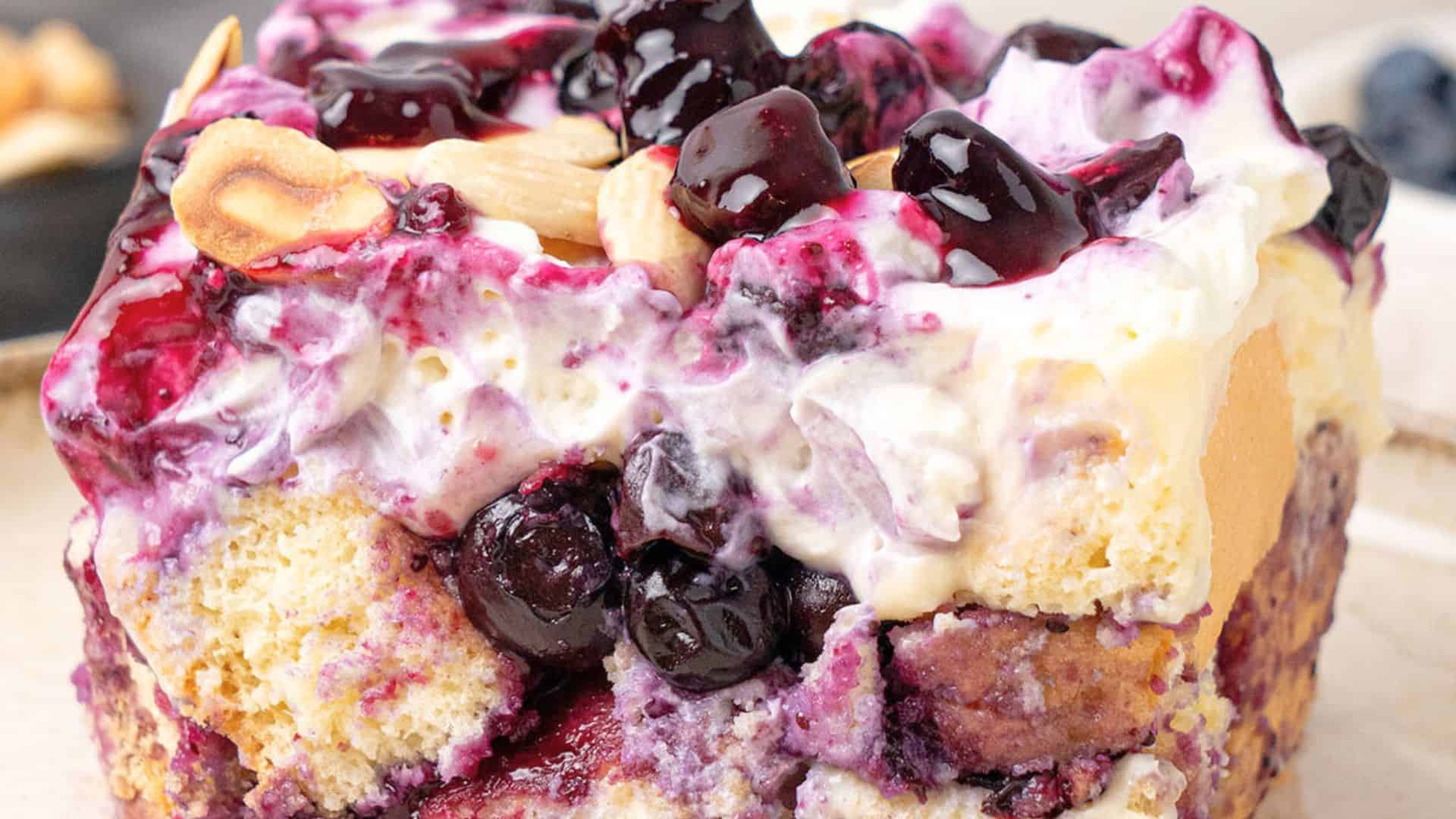 Blueberry Heaven on Earth Cake