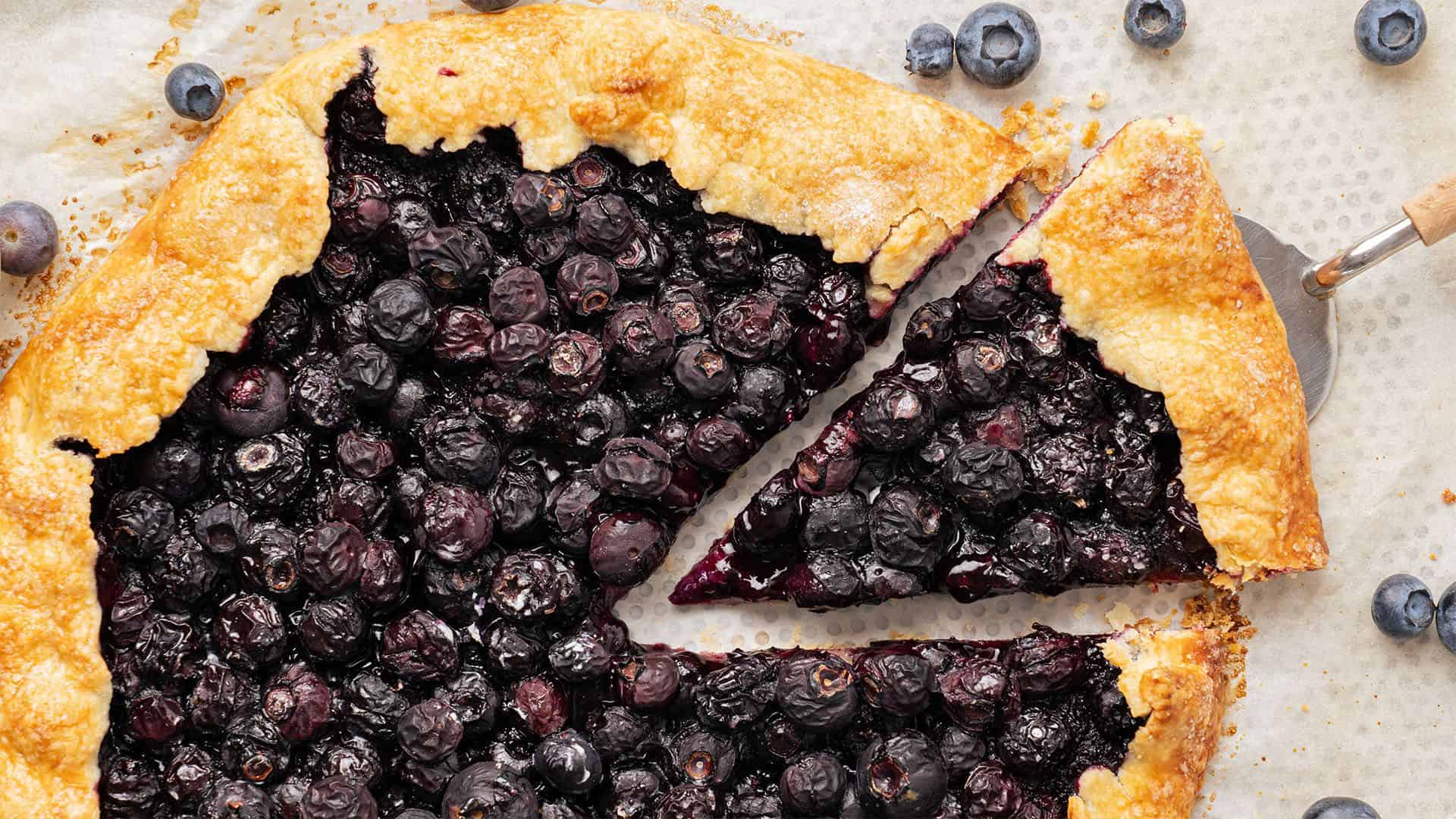 Blueberry Galette