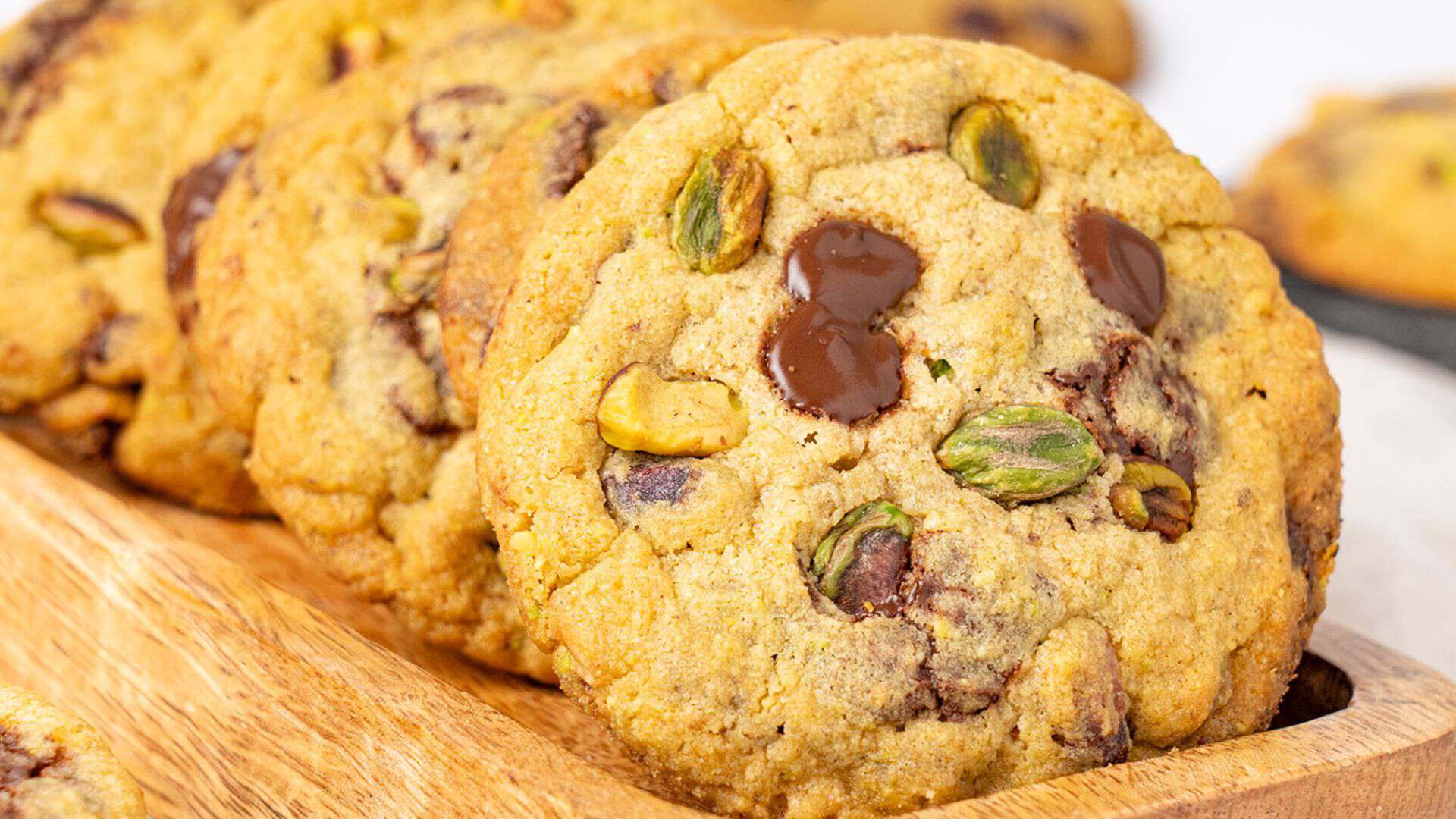 Pistachio Cookies.