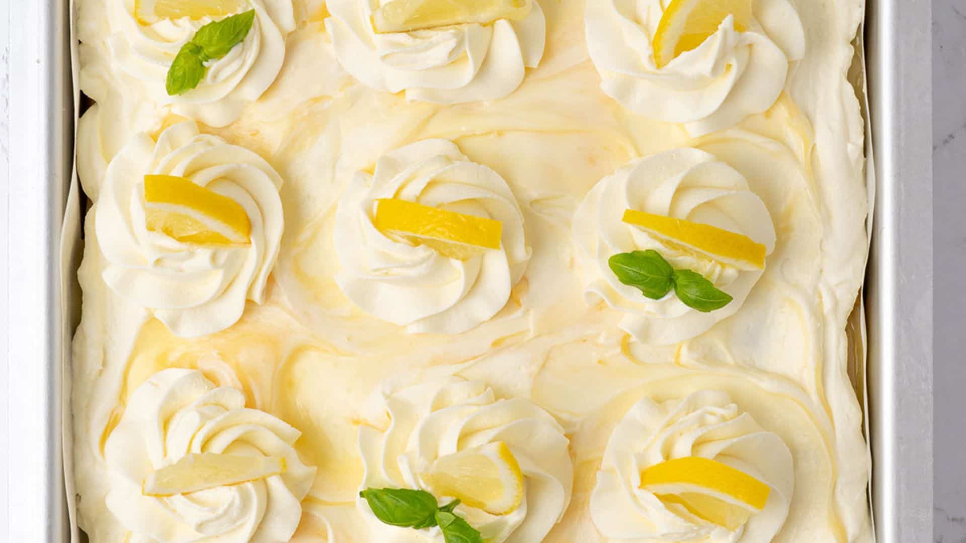 Lemon Poke Cake