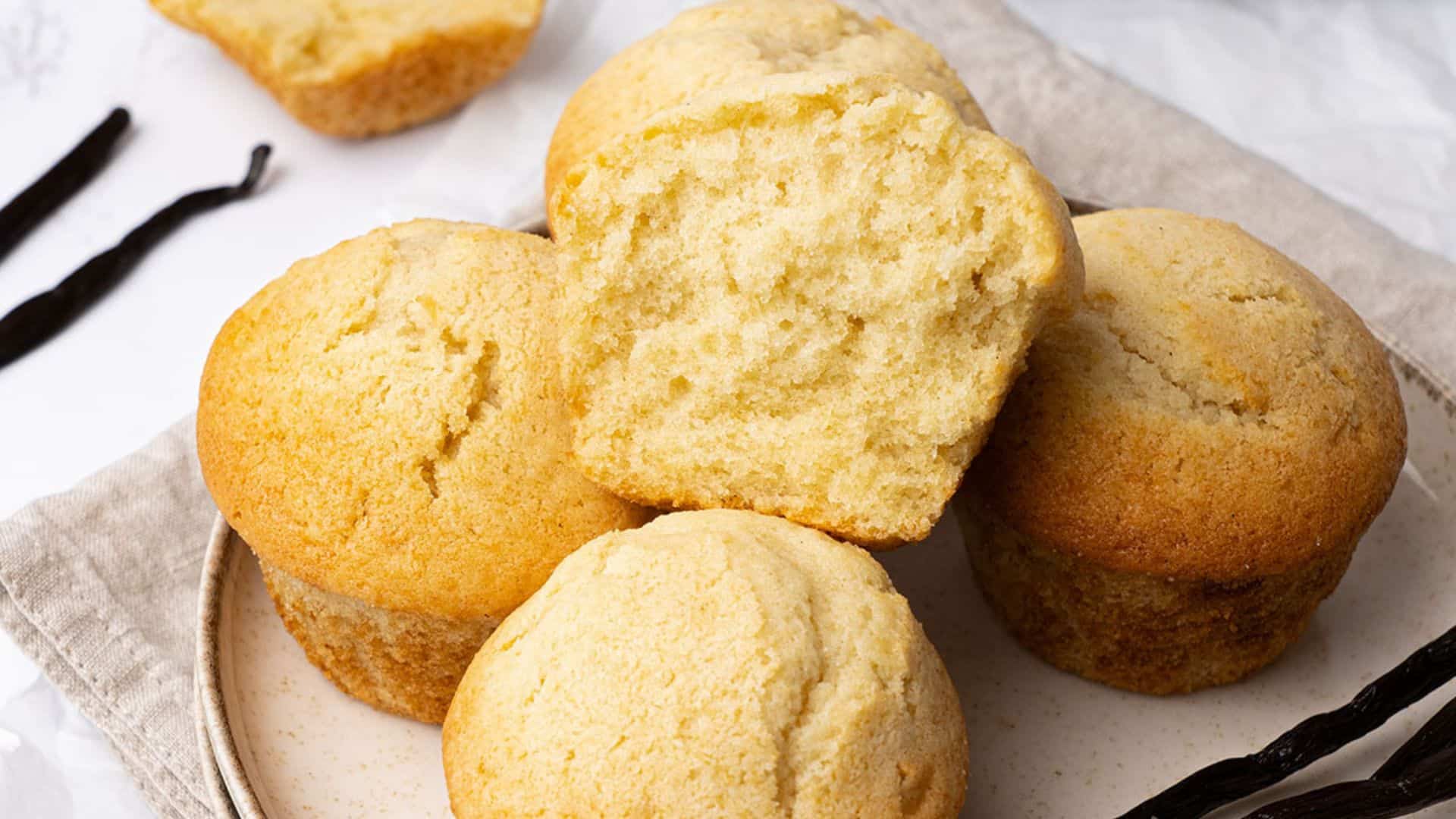 Vanilla muffins