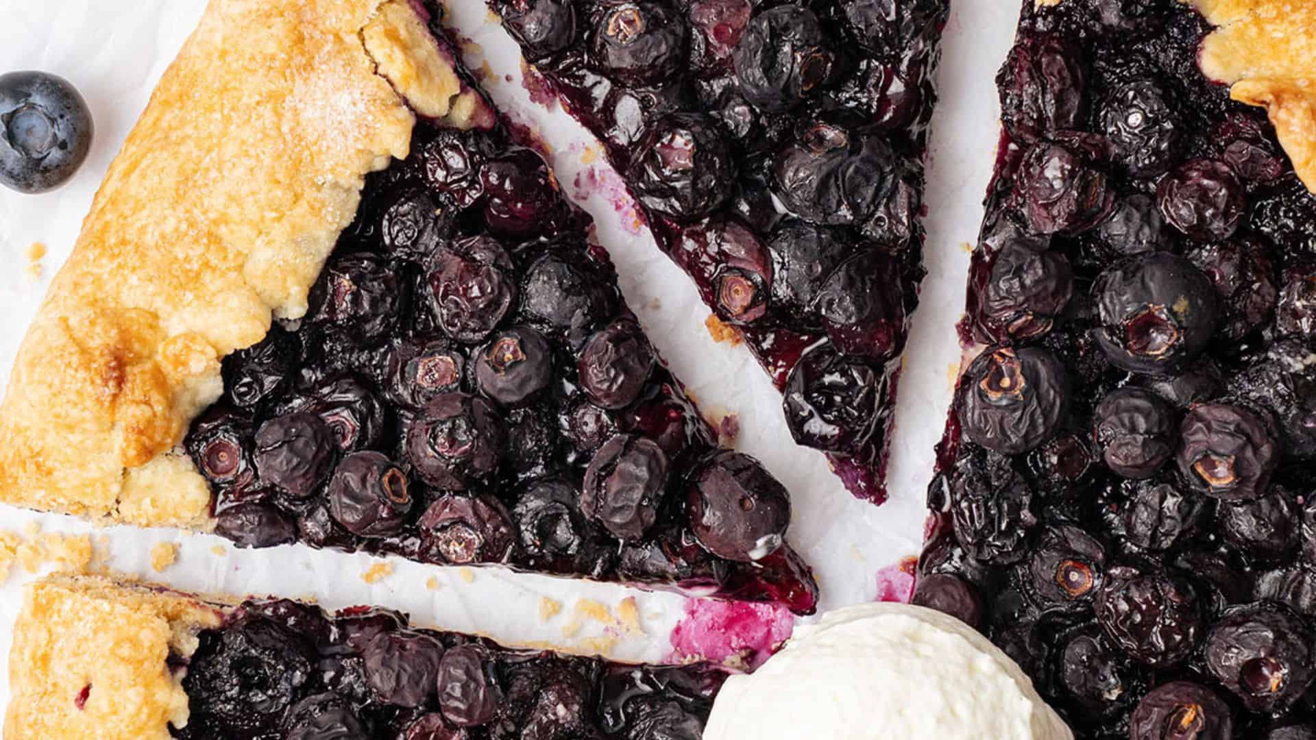 Blueberry Galette