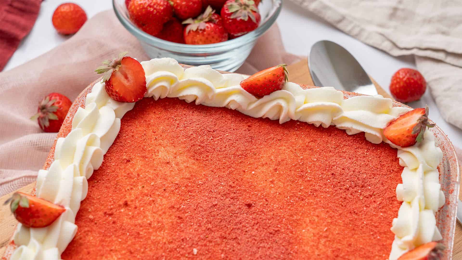 Strawberry Tiramisu.