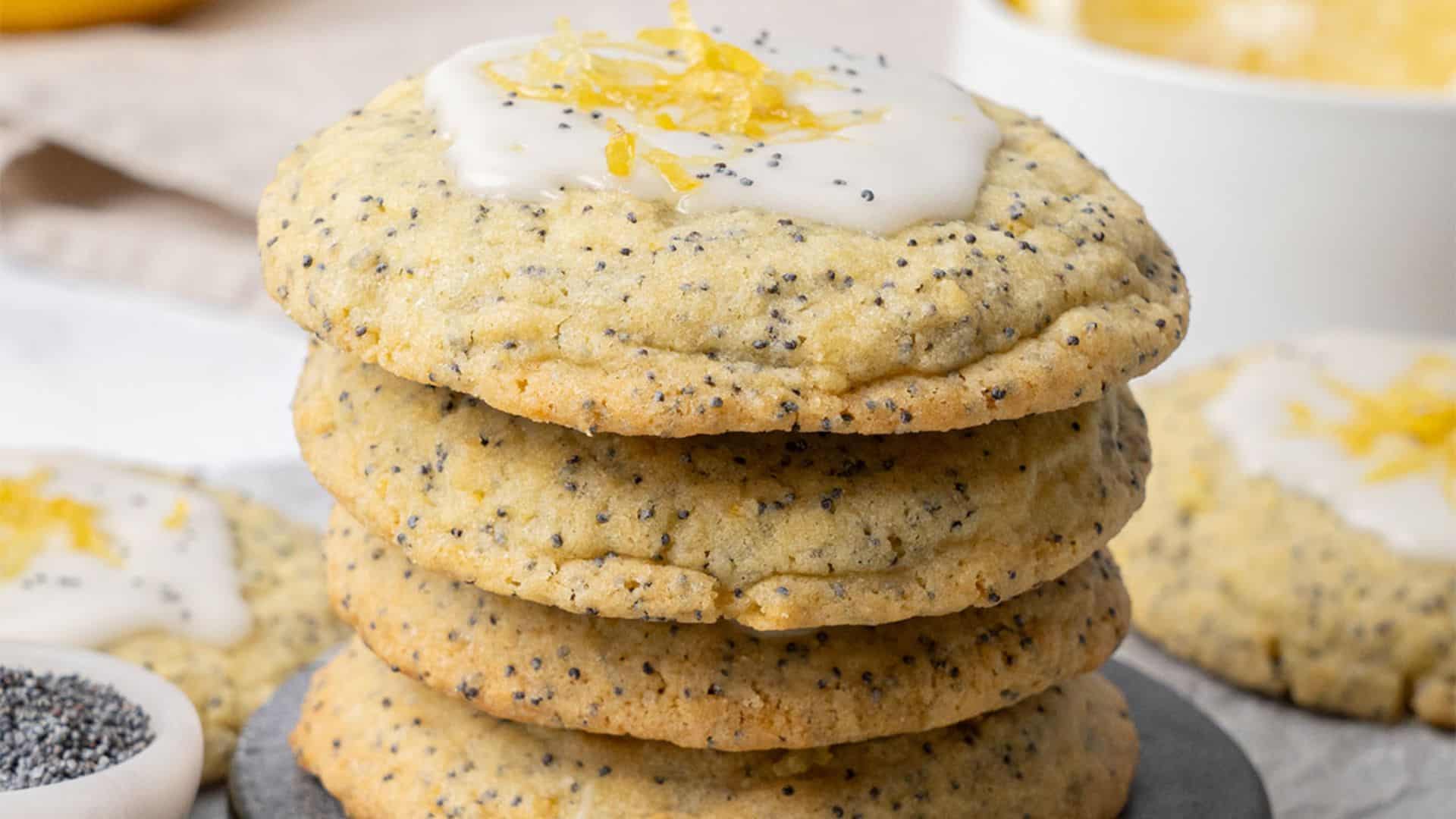 Lemon Poppy Seed Cookies.