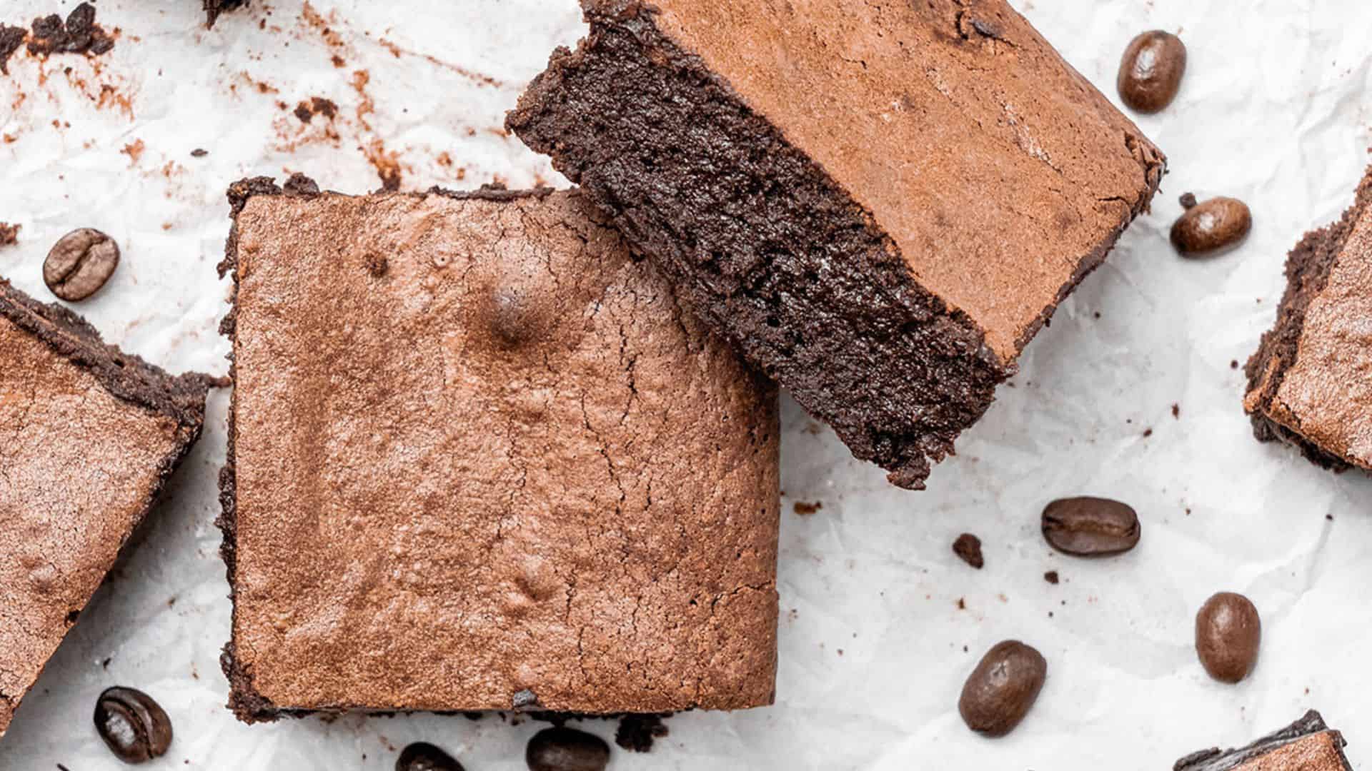 Espresso brownies.
