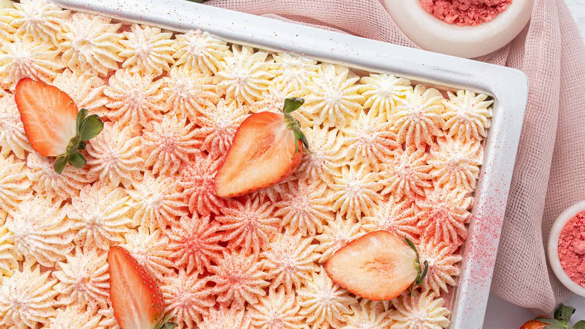 Strawberry lasagna