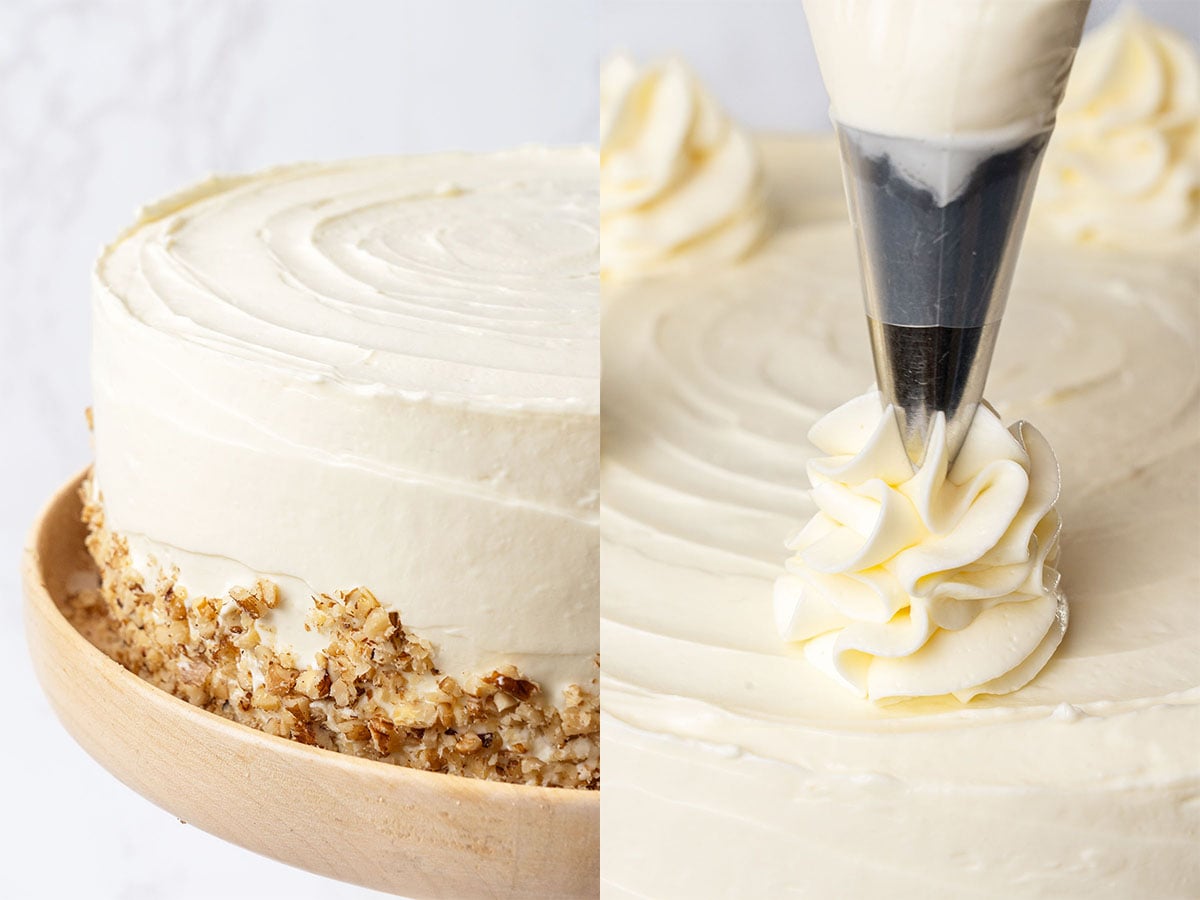 Carrot Cake decoration.