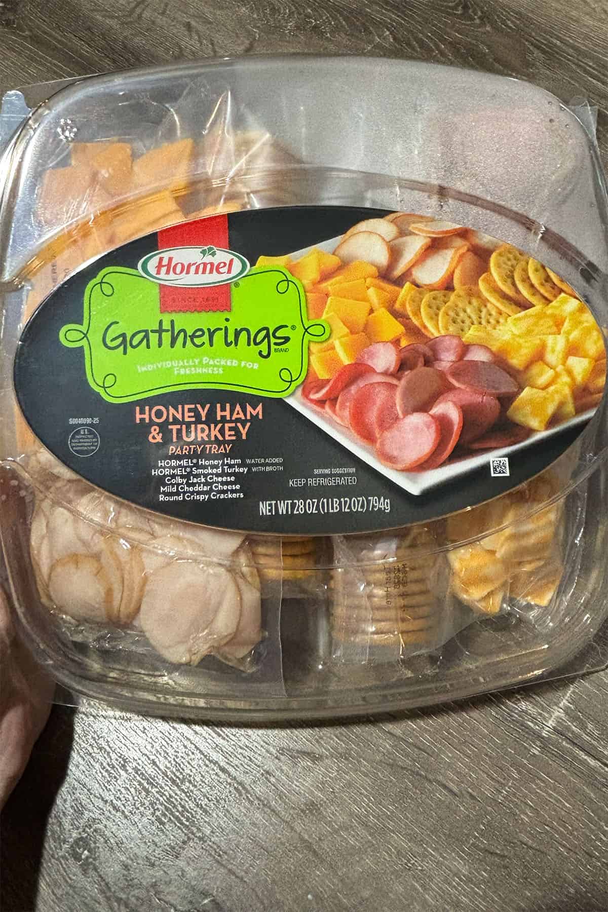 Hormel party platter.