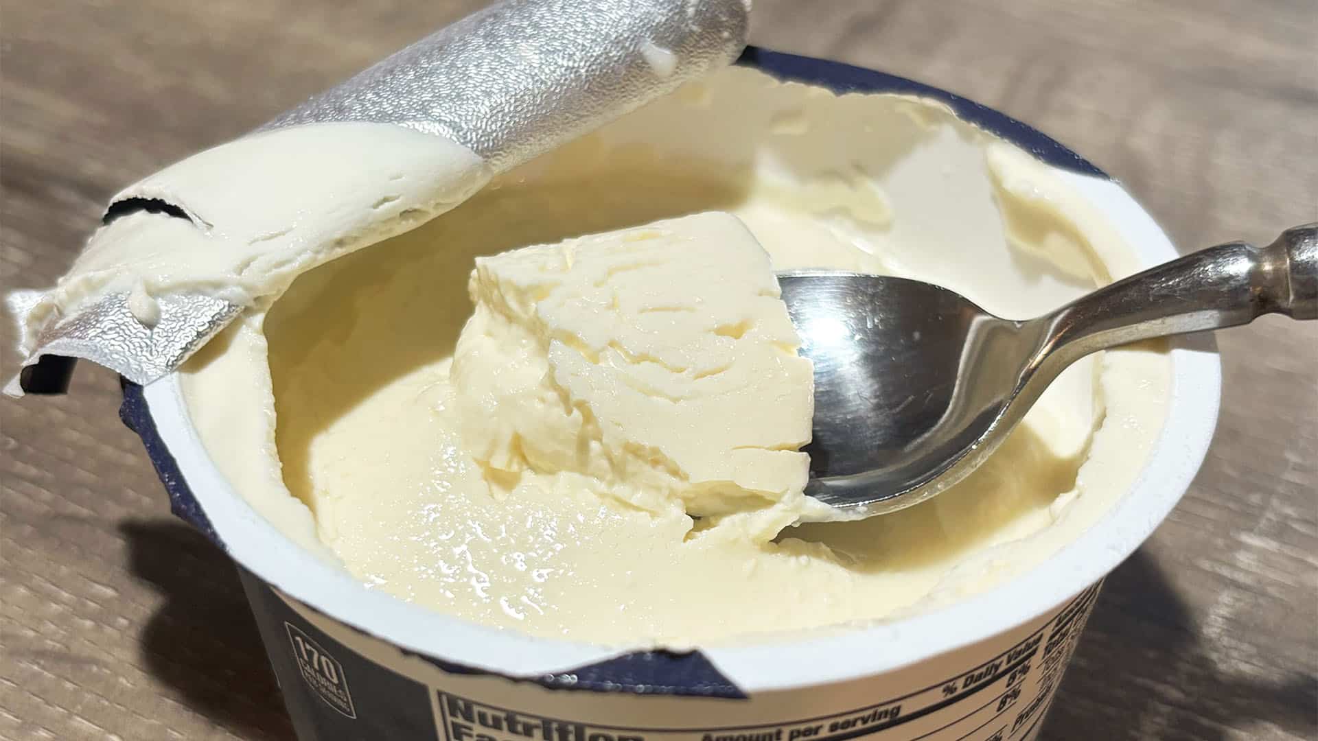 Ratio protein yogurt
