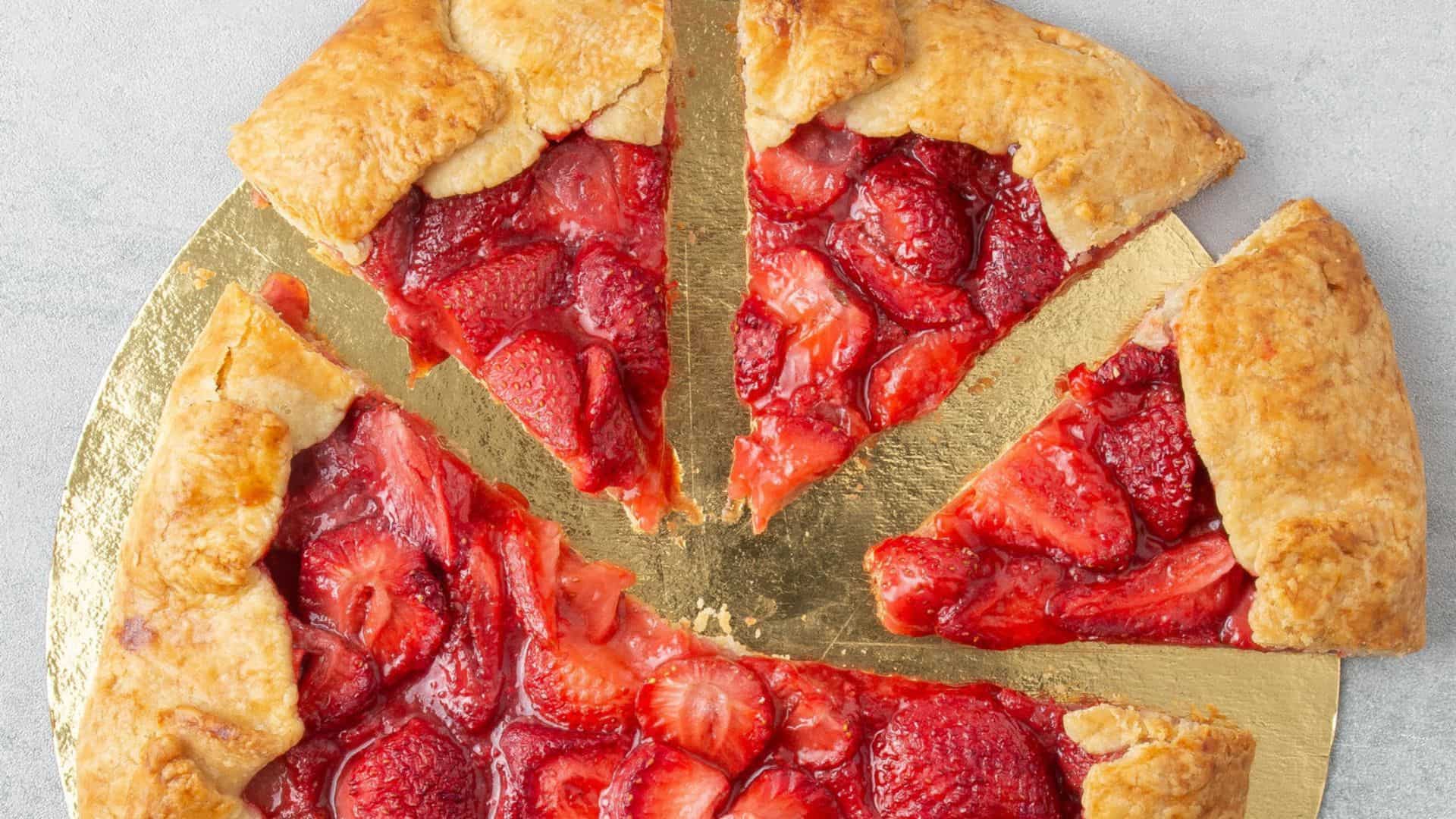 Strawberry Galette.