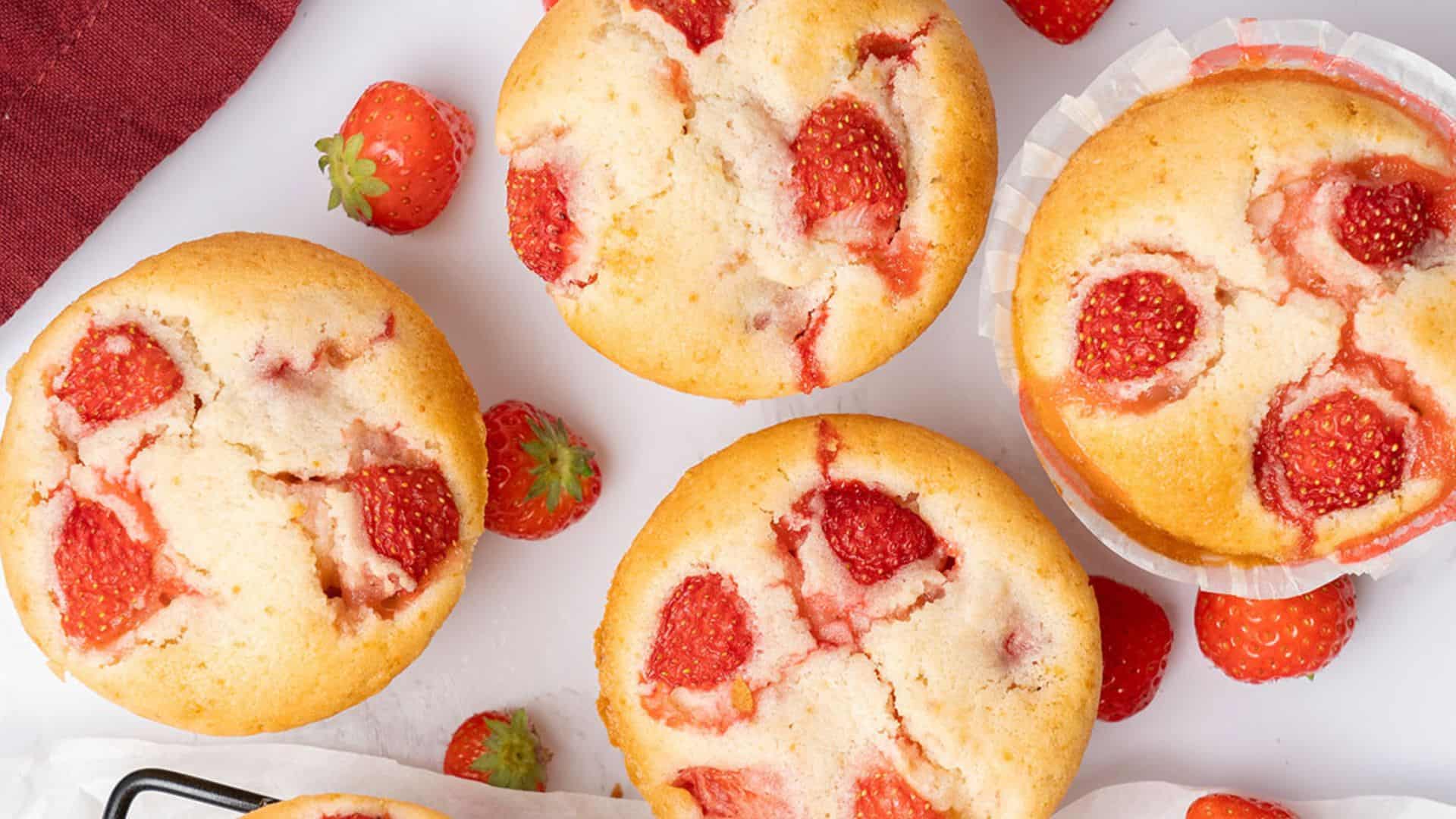 Strawberry Muffins