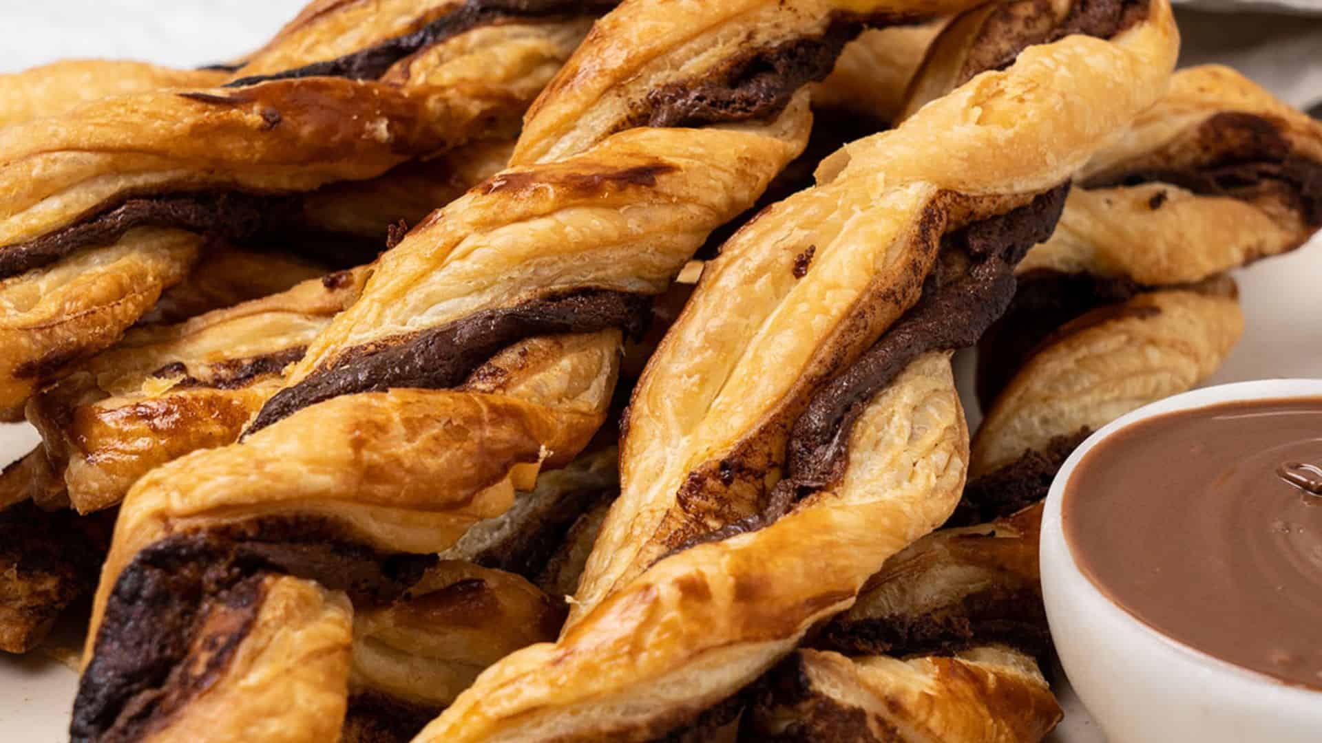 Nutella Twists.