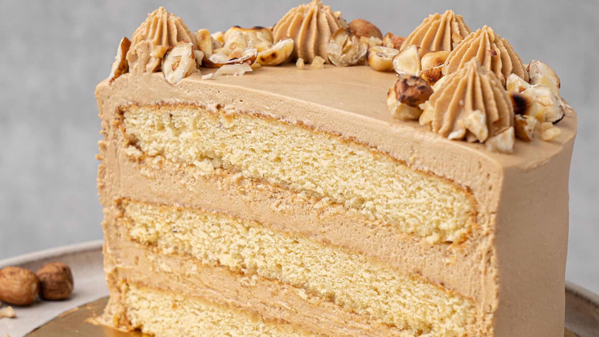 Hazelnut Cake.