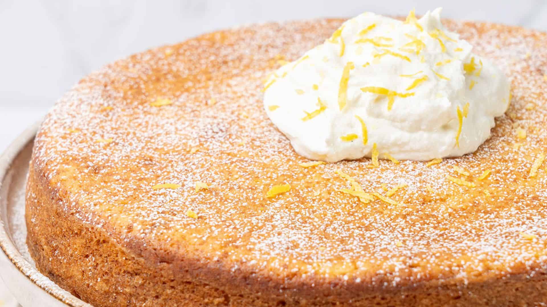 Italian Lemon Ricotta Cake