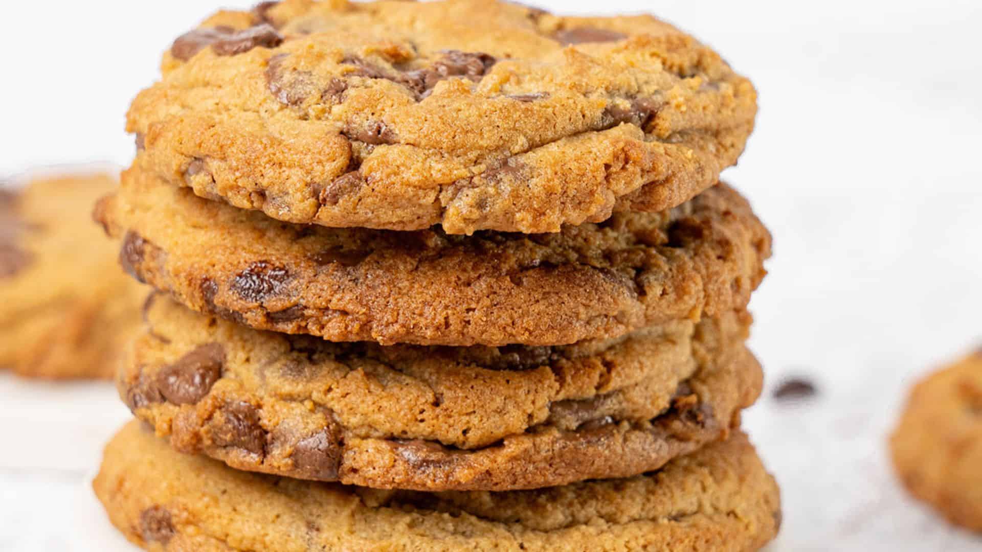 Cream Cheese Chocolate Chip Cookies.