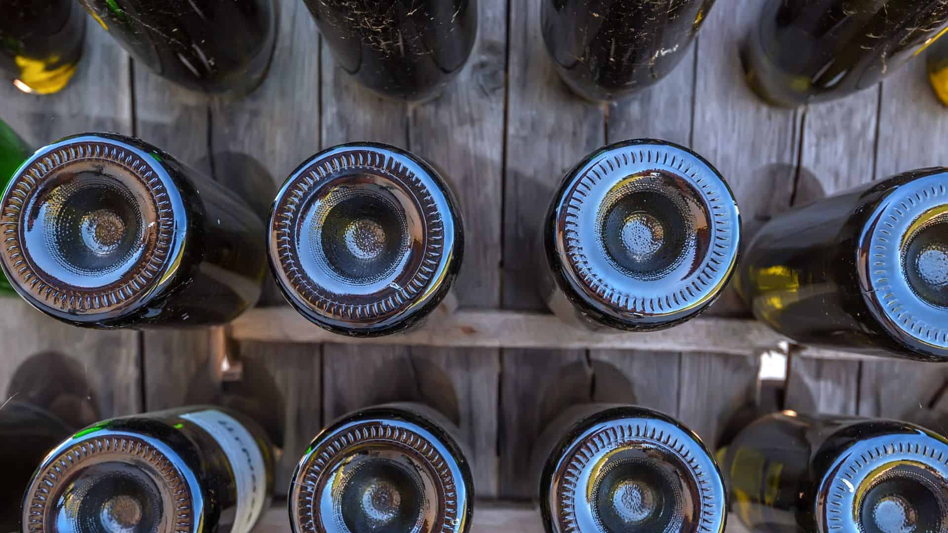 wine bottle punt