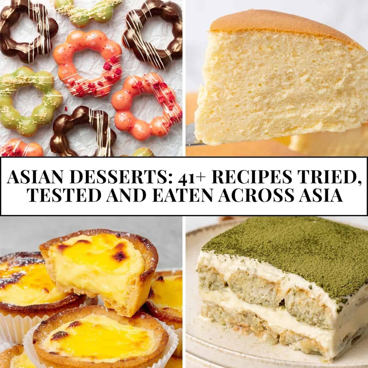 41 different Asian desserts.