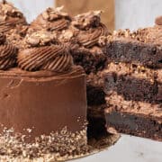 Ferrero Rocher cake.