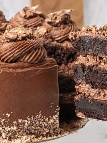 Ferrero Rocher cake.