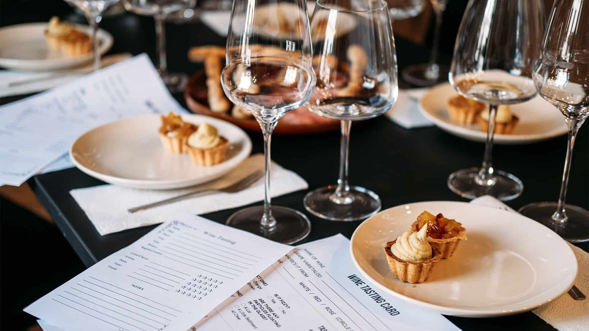 Wine menu